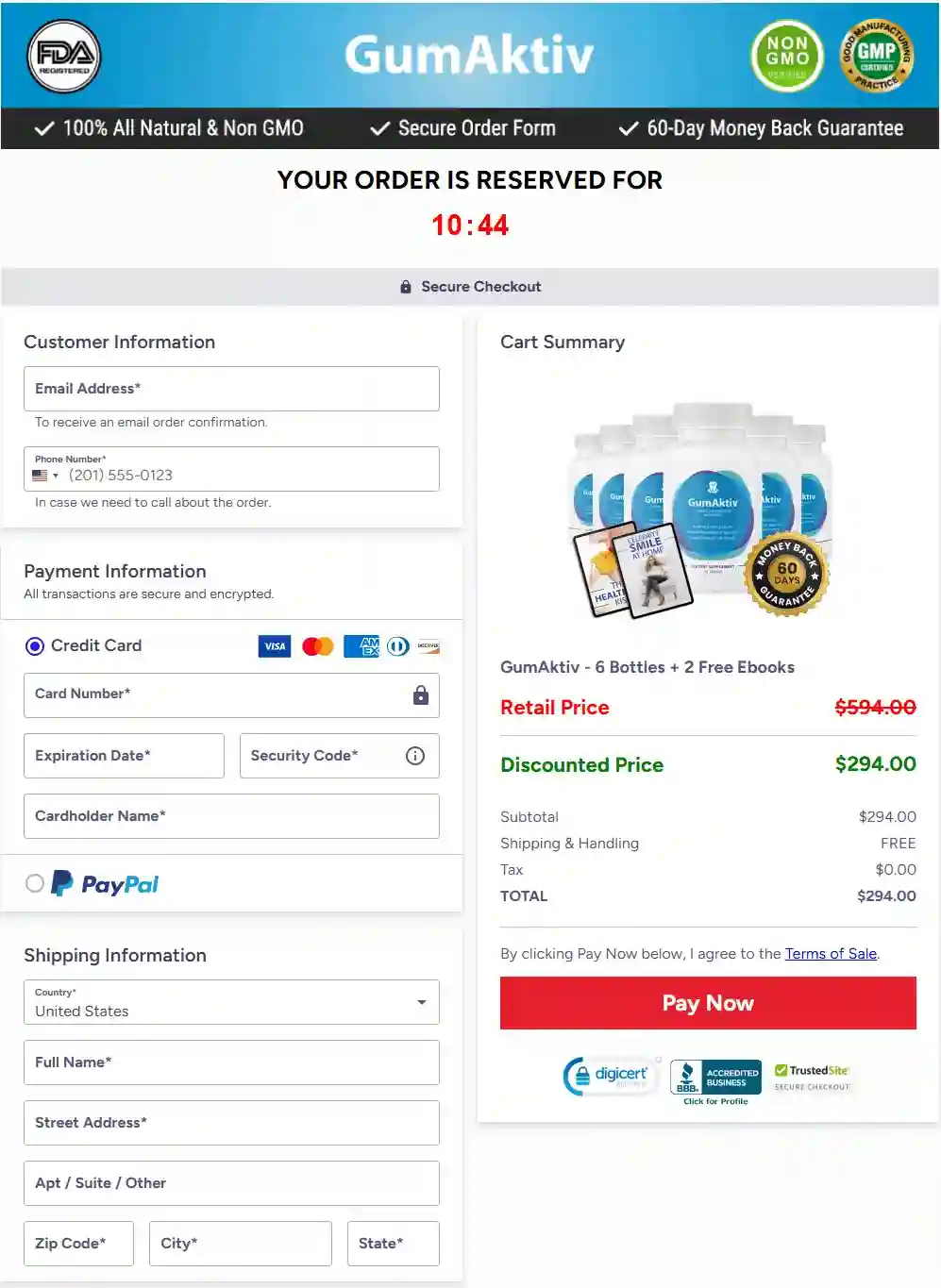 gumaktiv buy page
